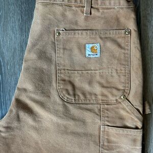 Carhartt Brown Double Knee 38x30 Pants